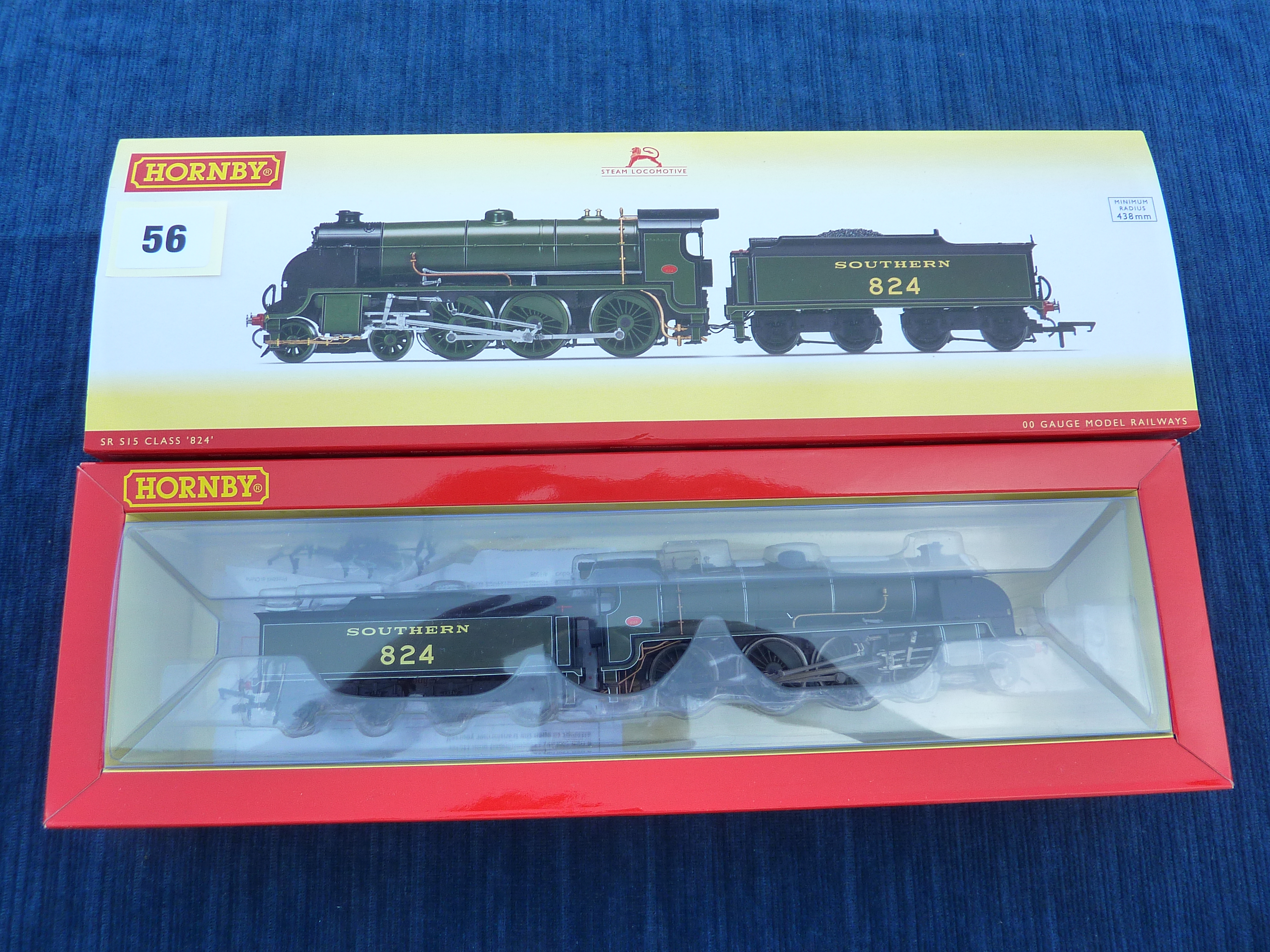 HORNBY BOXED R 3327 SR CLASS S15 824 4-6-0 LOCOMOTIVE DCC READY