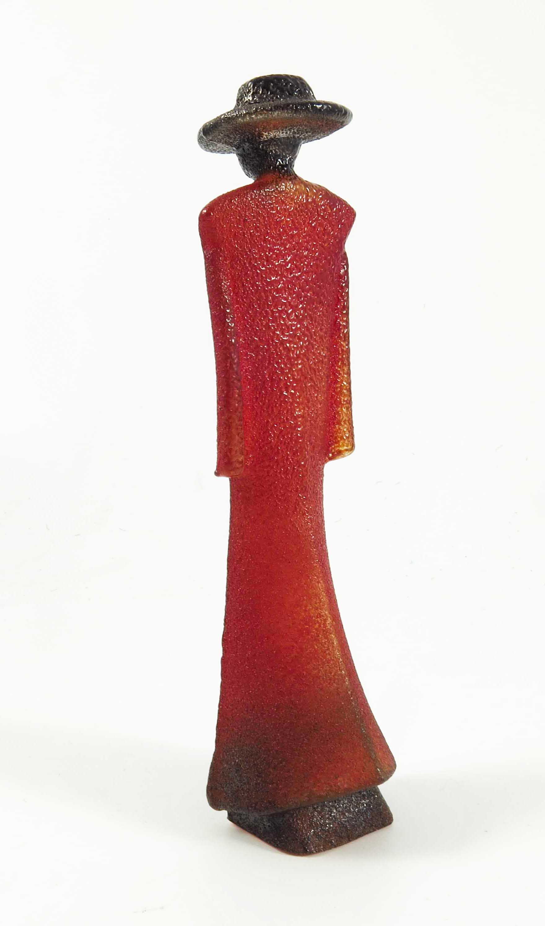 KOSTA BODA 'CATWALK' FIGURE DESIGNED BY KJELL ENGMAN, APPROX. 19 cm - Image 2 of 5