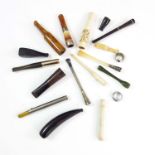 COLLECTION OF CIGARETTE HOLDERS