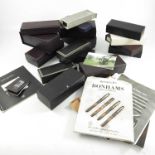 LARGE QTY. DUNHILL PEN BOXES AND EPHEMERA