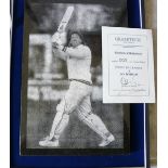 EX DUNCAN FEARNLEY PRIVATE COLLECTION IAN BOTHAM – LIMITED EDITION DEPICTION OF IAN IN ACTION ON
