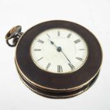 ELEGANT POCKET WATCH WITH GUILLOCHE ENAMELLED FISH SCALE DIAL