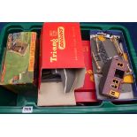 TRIANG BOXED STATION R81, PLATFORM BUILDINGS, ACCESSORIES, SUPER 4 & 6 TRACK, MERIT TUNNEL