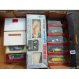 MATCHBOX YESTERYEARS : 9 RED BOXED MODELS T/W A RADIO RACER BOXED CUSTOM VAN