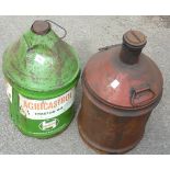 CASTROL AGRICASTROL OIL CAN AND ANOTHER