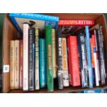 BOX OF MOTORING BOOKS