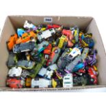 BOX OF MATCHBOX 1-75’S AND COME EARLIER CORGI