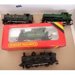 HORNBY BOXED 0-4-0 101, 3 X GWR PANNIER TANKS HORNBY