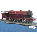 HORNBY 0 GAUGE CLOCKWORK 4-4-2 TANK LOCOMOTIVE, REAR BOGIE WHEELS MISSING AND NUMBERED 6797