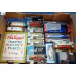 MIXED DIECAST, 6 BOXED CLASSIC CARS, TEXACO LORRIES, AND OTHER SUNDRY DIECAST