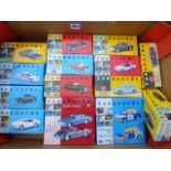 VANGUARD MODELS 12 PLUS 2 TWIN PACKS, BLUE, YELLOW & RED BOXES