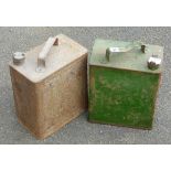 PRATTS AND WIMPY PETROL CANS