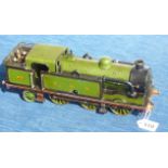 GAUGE 1 BING FOR BASSETT LOWKE CLOCKWORK N1 0-6-2T LOCO GNR LIVERY NO 190 IN GOOD U/B CONDITION. C.