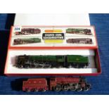HORNBY BOXED R552 70013 OLIVER CROMWELL & U/B 4657 BLACK 5 IN LMS MAROON