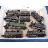 TRIANG LOCOMOTIVES U/B 2 X TRIANG 3F 43775, 2 X JINTY, 2 MT 82004 AND 2 X SR 30027