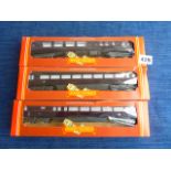 HORNBY ROYAL TRAIN COACHES, 3 BOXED COMPRISING ; R455, R451 AND R459