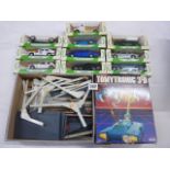 CORGI 10 BOXED PROMOTIONAL CAR COLLECTION MODELS T/W BRITAINS BARN AND TOMY TRONIC 3D