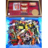 PLAY WORK MATCHBOX T/W FRAMED PRESTON TRAMCAR SET