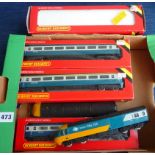 HORNBY EARLY PRODUCTION BOXED R069 HST CLASS 253 AND 5 BOXED MK3 COACHES