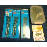 PECO UNOPENED POINTS 00 SCALE : 2 X SL-95 AND 1 X SL-96 AND SUNDRY ACCESSORIES