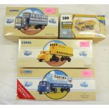 CORGI 4 BOXED MODELS, 22902 BEDFORD, 97984 PICKFORDS AEC, 97910 SCAMMELL SCARAB , 97335 SCAMMELL