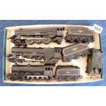 TRIANG LOCOMOTIVES 2 X 46201, 1 X B12 61572 PLUS SPARE TENDER