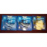 CORGI AVIATION : 3 BOXED 47304 THE DAMBUSTERS SPECIAL EDITION LANCASTER MODELS