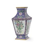 A Chinese Republic period enameled vase