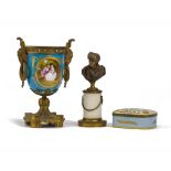 Three Continental decorative items