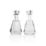 A pair of Baccarat crystal ''Tallyrand'' decanters