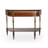 A Louis XVI-style console table