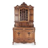 A French Provincial-style cabinet