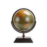 An 18'' terrestrial table globe, Kittinger Company, Inc.