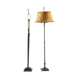 Two floor lamps