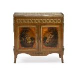 A French Vernis Martin cabinet