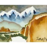 Milford Zornes NA (1908-2008 Claremont, CA)