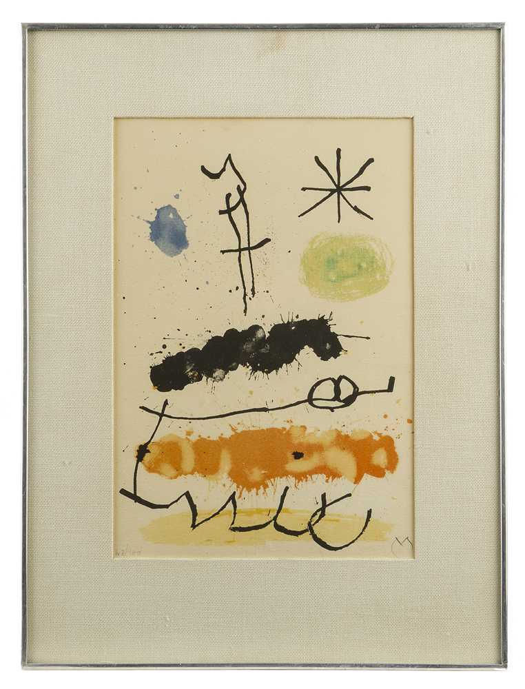 Joan Miro (1893-1983 Spanish) - Image 2 of 5