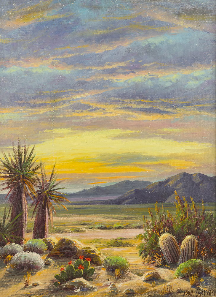 Paul Grimm (1891-1974 Palm Springs, CA)