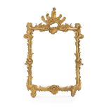 A Continental giltwood mirror