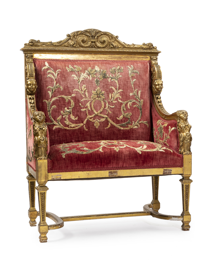 A Continental neo-classical chair