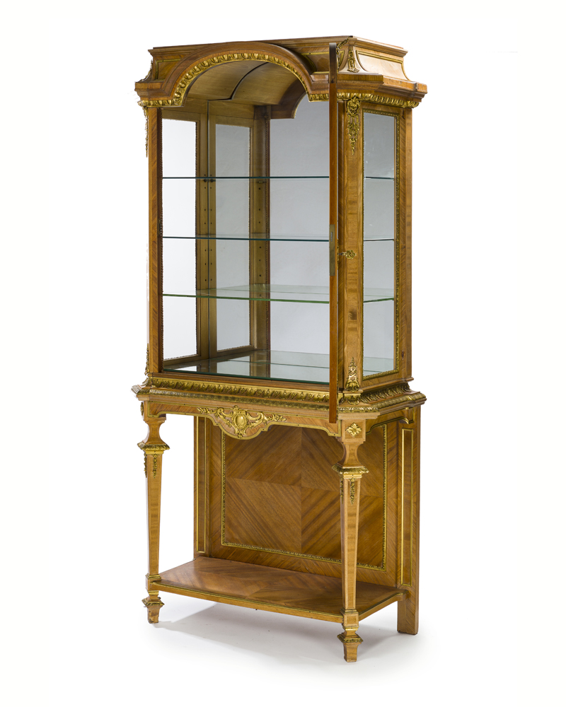 A Louis XVI-style gilt bronze-mounted vitrine - Image 2 of 3