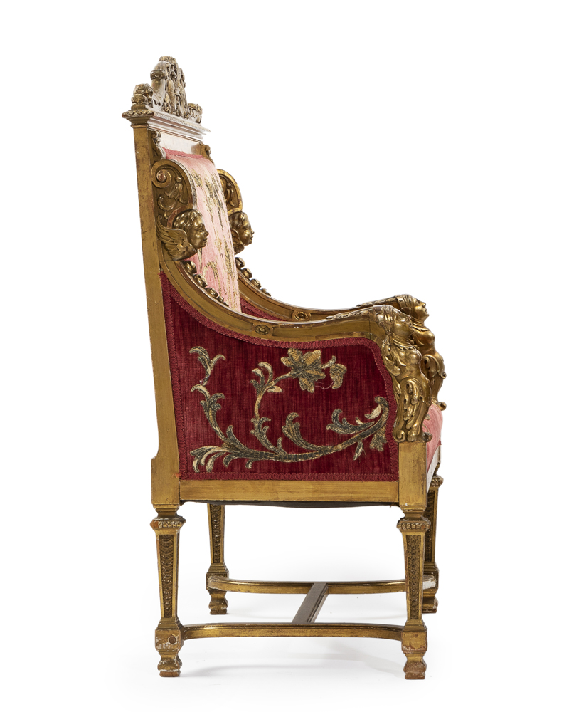 A Continental neo-classical chair - Image 2 of 4