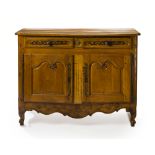 A French Provincial walnut buffet