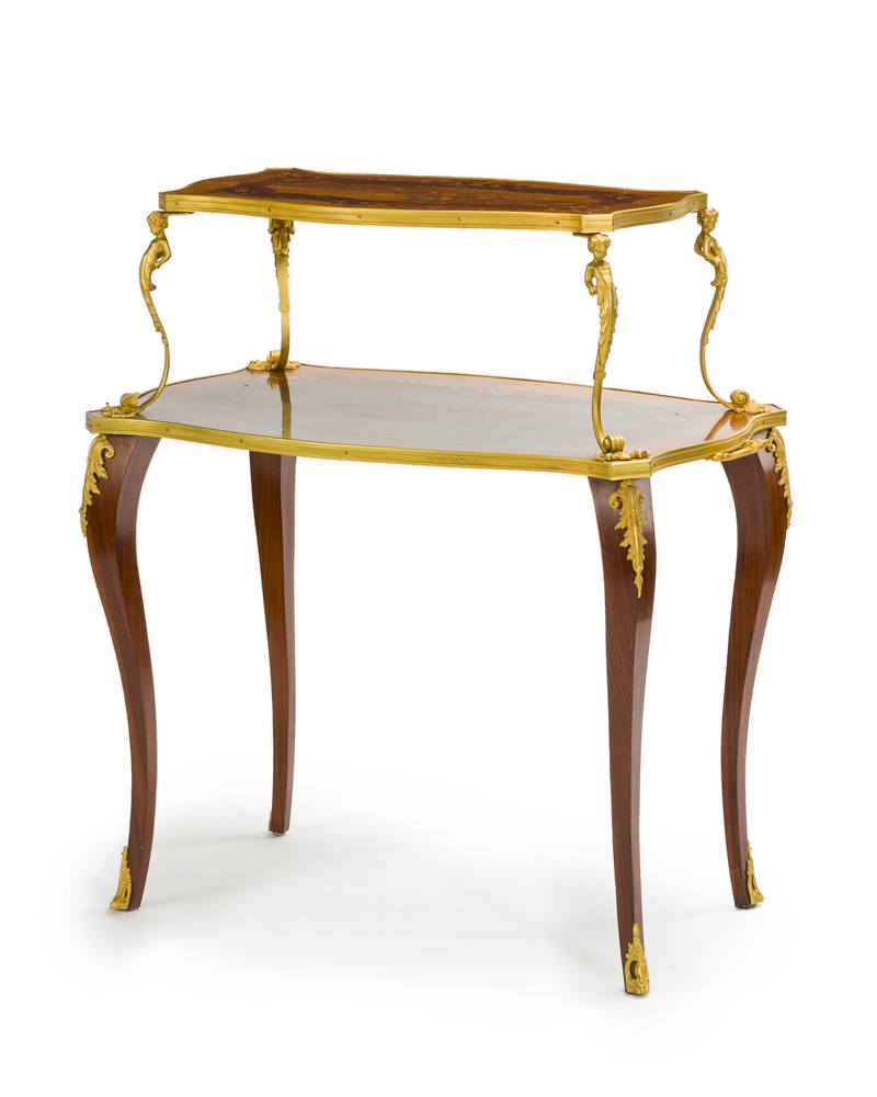 A French Louis XV-style pastry table