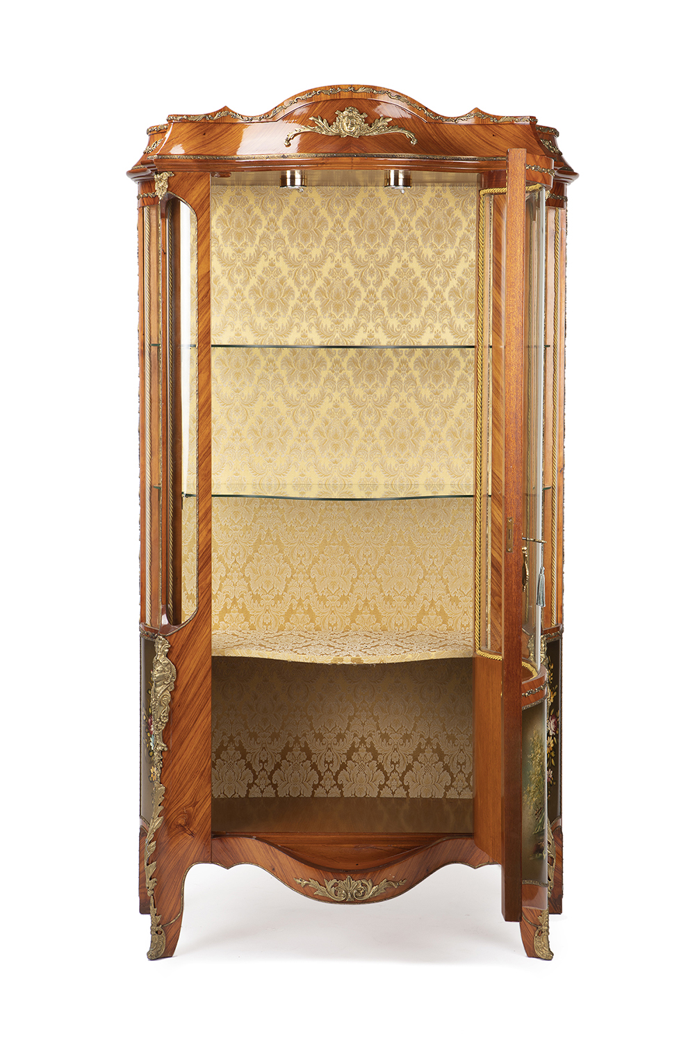 A French Louis XV-style vitrine - Image 2 of 4