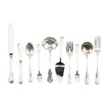 A Towle ''French Provincial'' sterling silver flatware service