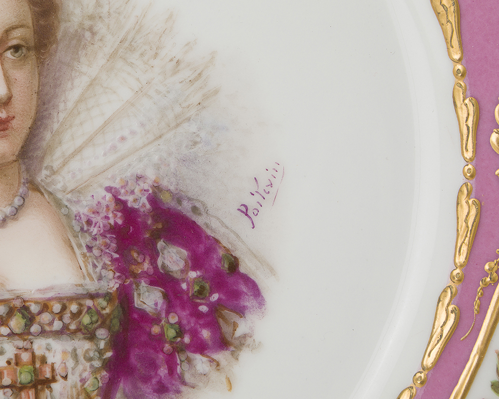 Four Sèvres porcelain plates - Image 2 of 3