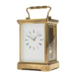 A Tiffany & Co. carriage clock