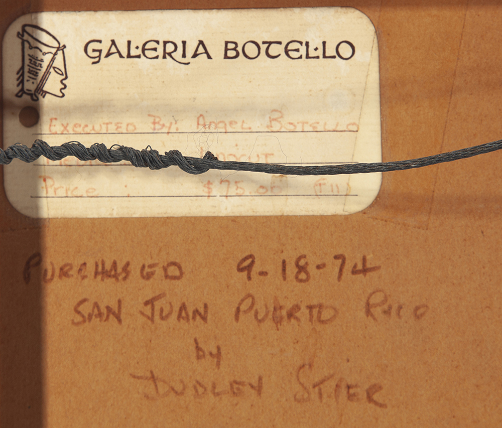Angel Botello (1913-1986 Puerto Rican) - Image 5 of 5