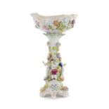 A Carl Thieme German porcelain epergne